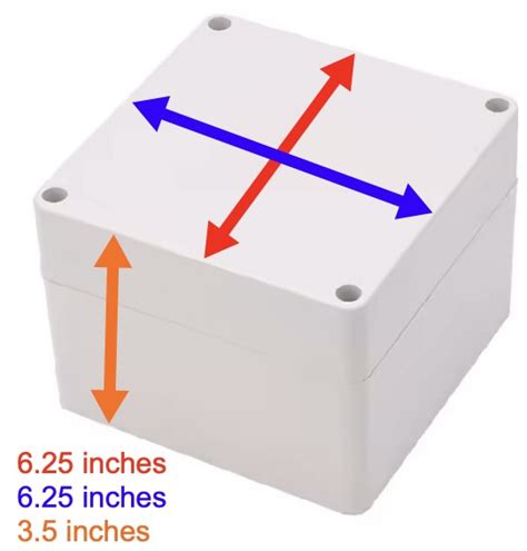 6 inch by 6 inch by 6 inch junction box|6x6 junction box home depot.